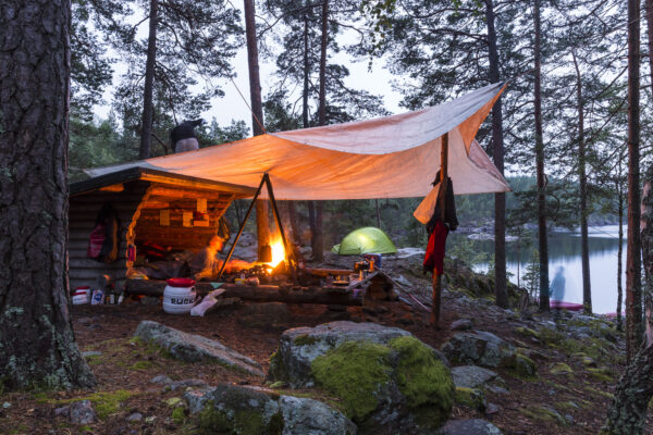 Paddeltour auf dem Stora Gla