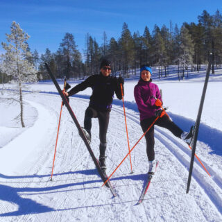 Skating-Kurs Idrefjäll Gruppenreise