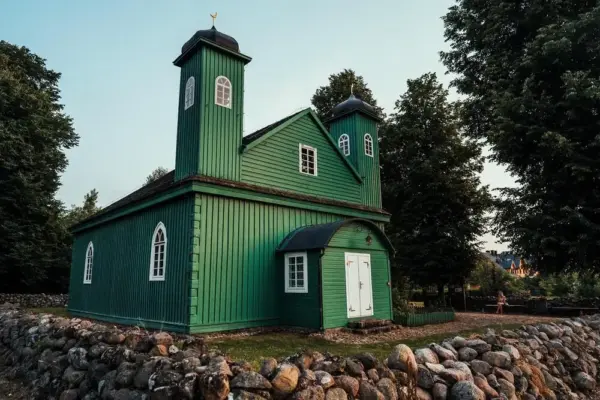 Tatarische Moschee im Dorf Kruszyniany - Naturetravel - Erlebnisrundreisen.de